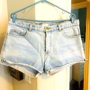 Vintage American Apparel jean shorts